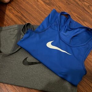 Nike dri fit tank tops